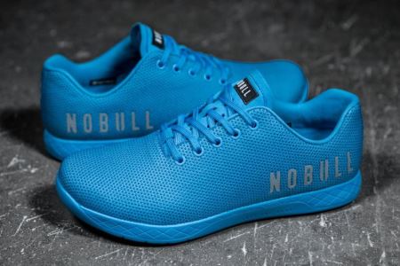 NOBULL Bright Blue Trainer Damskie - Sneakersy Głęboka Niebieskie | PL-oTzdj67